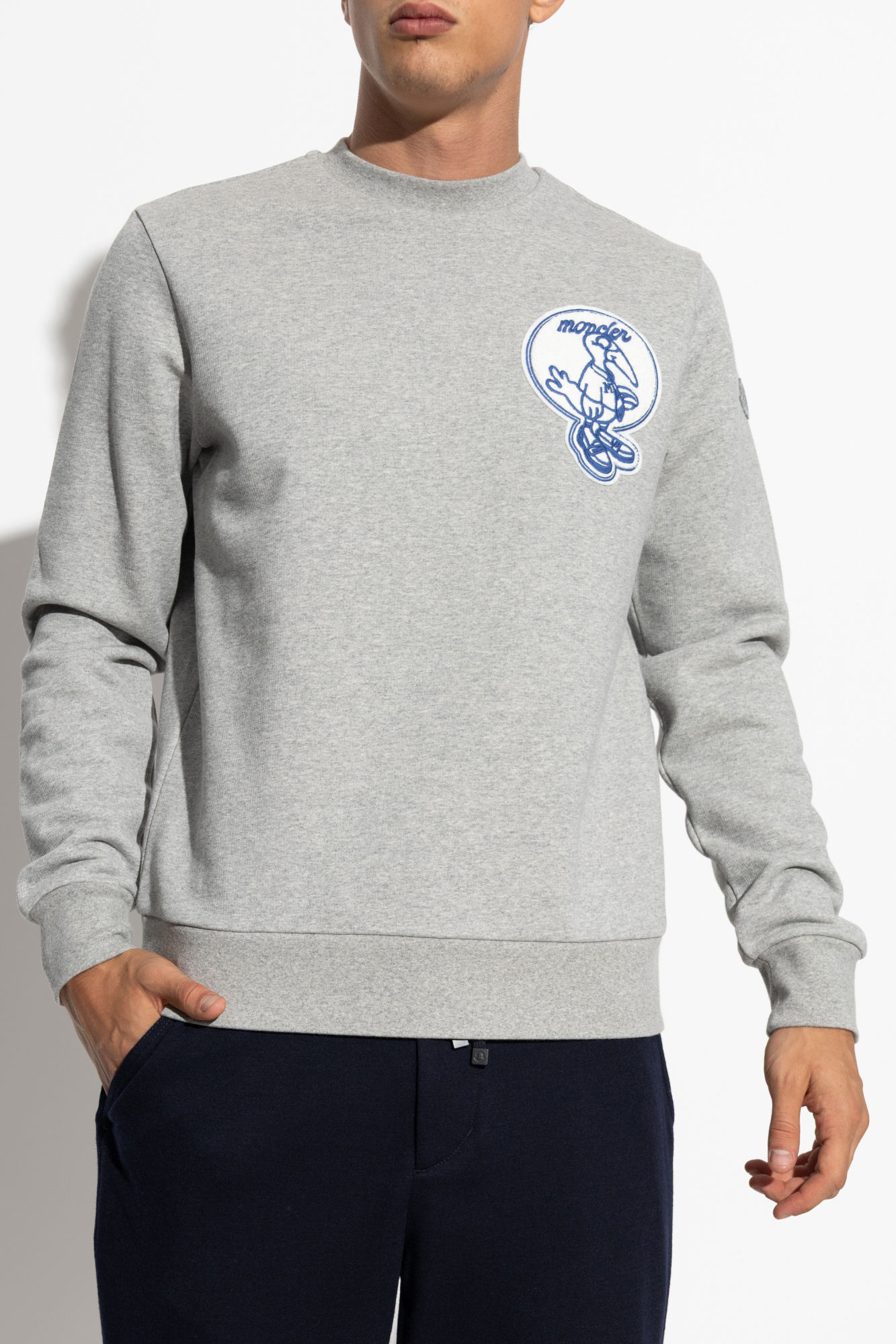 Moncler Sweatshirt with patch | Men's Clothing | Vitkac